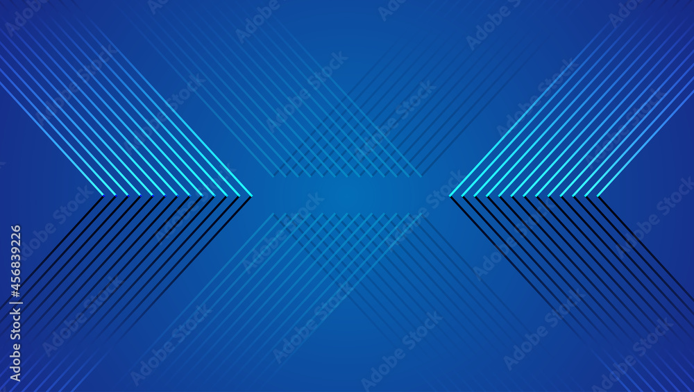 Poster lines form a symmetrical geometric abstract texture background