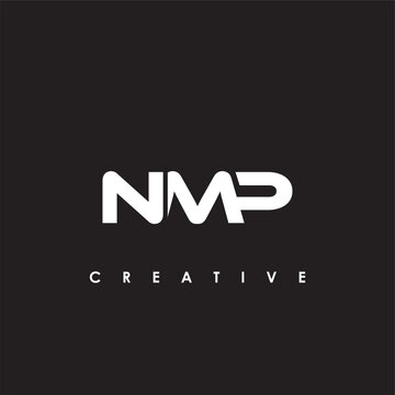 NMP Letter Initial Logo Design Template Vector Illustration