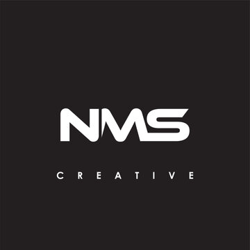 NMS Letter Initial Logo Design Template Vector Illustration