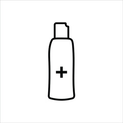 Fototapeta premium Antiseptic alcohol spray, Hand antiseptic, Hand sanitizer 