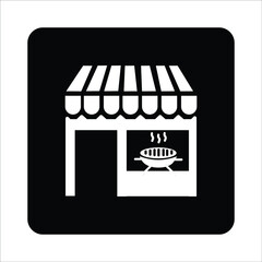 Bakery, cafe,  eshop , market, shop, store icon