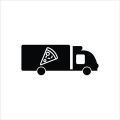 Delivery van, construction, transportation, transport truck icon, Transparent Food Truck Icon