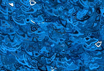 Dark BLUE vector layout with bent lines.