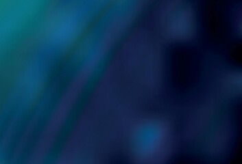 Dark BLUE vector blurred shine abstract texture.