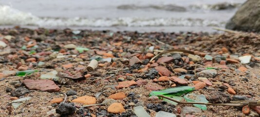 ecology of a big city, garbage, construction