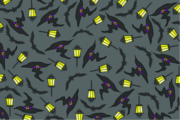 Halloween pattern 