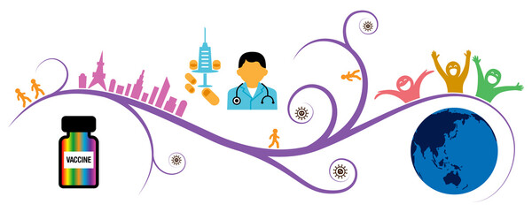 Obraz premium ウィズコロナ