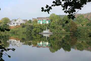reflection in the water