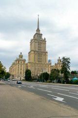 Fototapeta na wymiar moscow hotel