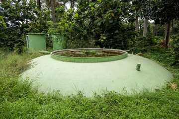 Rain water harvesting system underground tank