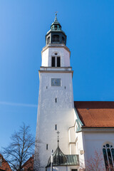 Fototapeta na wymiar City church Celle