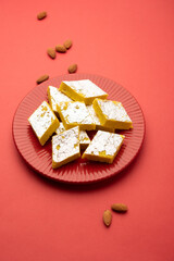 Badam Katli or Barfi or burfi