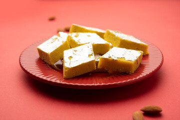 Badam Katli or Barfi or burfi