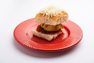 Cheese vada pav