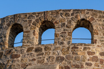 Wall of a ruin