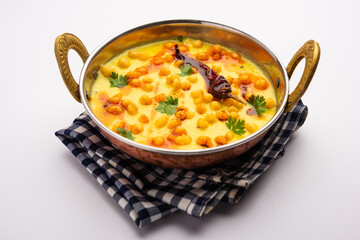Boondi Kadhi or bundi kadi or curry