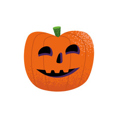 halloween pumpkin smiling