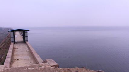 Obraz premium water dam 