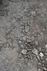 Old dirty wall close up. Grunge abstract photo background.  Beautiful stone texture pattern. Good for post-processing and design
