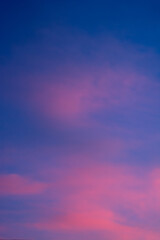 Obraz premium abstract blue sky with twillight color background