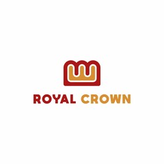 Creative Letter W Royal Crown. Royal Crown Letter M. Letter E Royal Crown. with a Cute Royal Crown Concept. Flexible Logo Design Vector