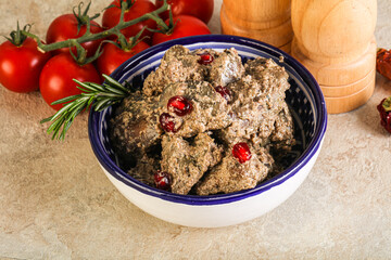 Chicken Liver with cream sauce