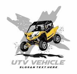 utv logo design icon vector © THE LASTMINI