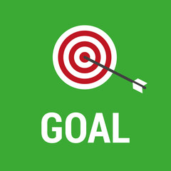 Goal in Business, Target With Arrow