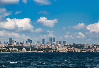 Fototapeta premium Istanbul and Bosporus strait. Turkey