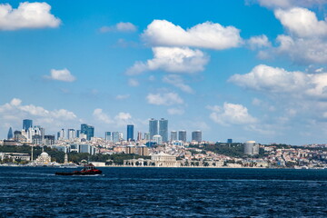 Istanbul and Bosporus strait. Turkey