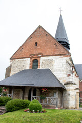 Fototapeta na wymiar Oroër. Eglise Saint-Martin. Oise. Picardie. Hauts-de-France 