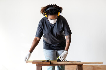 People renovating the house concept