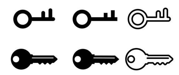 Vector Key Icon Set