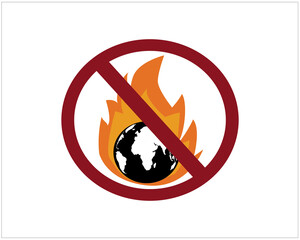 WORLD LOGO BLACK WHITE OZONE PROTECTION DAY MAP AND VECTOR FIRE LOGO DO NOT LOGO