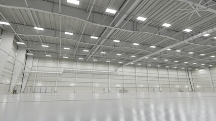 Airplane Hangar Interior 1b