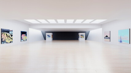 Art Museum Gallery Interior 6