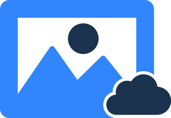 Cloud image Isolated Vector icon which can easily modify or edit

