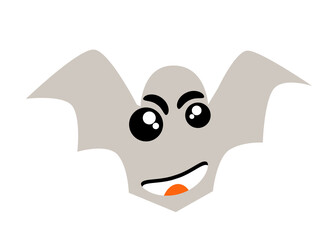 Bat Halloween horror scary festive illustration spooky