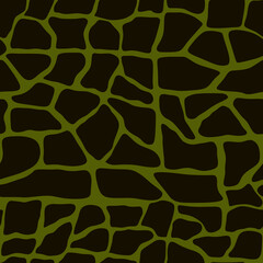 Endless giraffe pattern. Print for clothing.