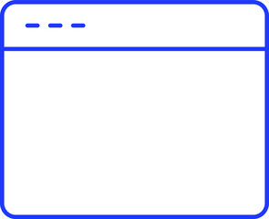 Browser Isolated Vector icon which can easily modify or edit

