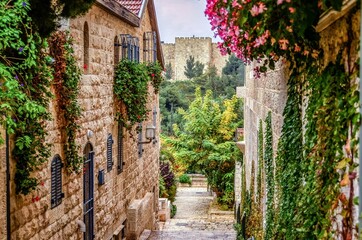 View to the Jerusalem old city