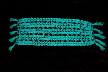 KNITTED WOOL LIGHT GREEN