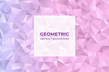 Abstract background with triangle