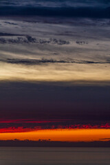 Atardecer en el Puerto de la Cruz, isla de Tenerife