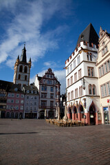 Naklejka na ściany i meble The attractive and historic centre of the town of Trier in Germany