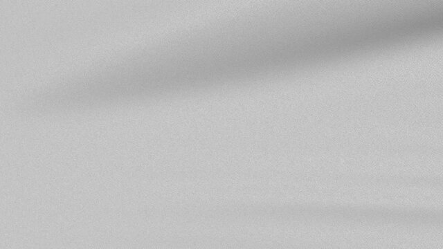 Loop Waving Flag White 3D Closeup
