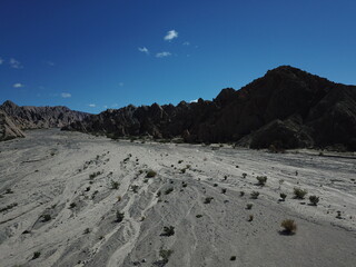 Rocky desert in northwest Argentina