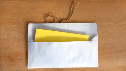 open envelope