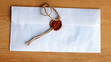 A sealed envelope