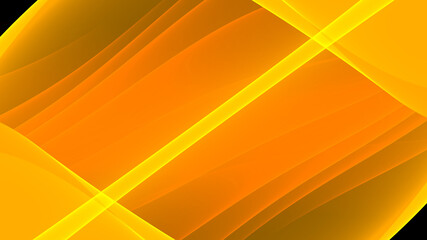 Abstrakter Hintergrund 4k gelb orange rot  hell dunkel schwarz Wellen und Linien